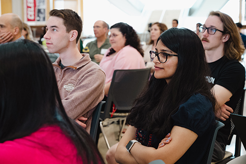 students at the nebraska labor summit