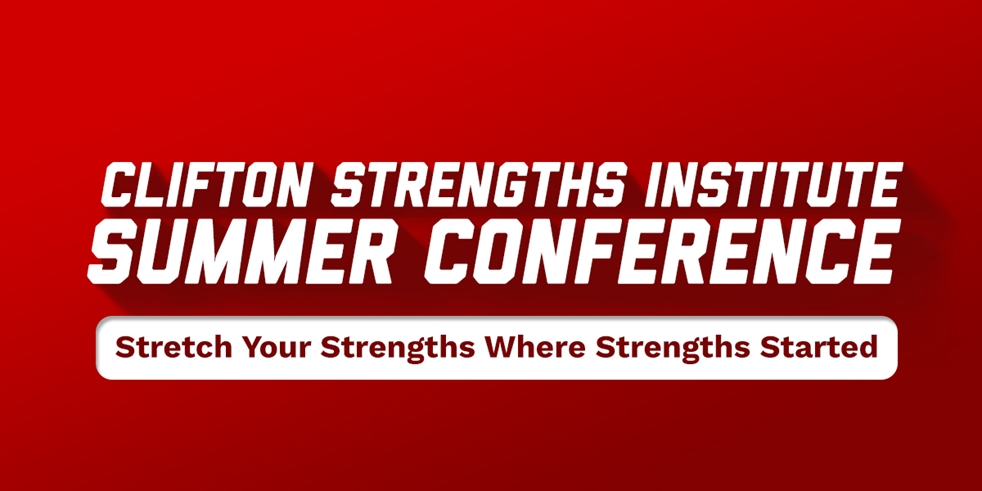 2026 Clifton Strengths Institute Summer Conference