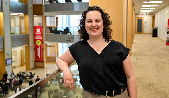 Rebecca Jack in Hawks Hall